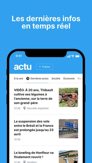 Actu App screenshot #3