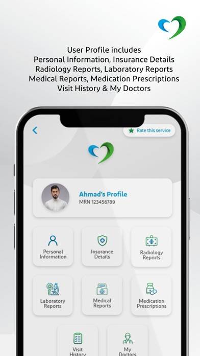 Saudi German Health Schermata dell'app #2