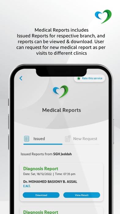 Saudi German Health Schermata dell'app #3
