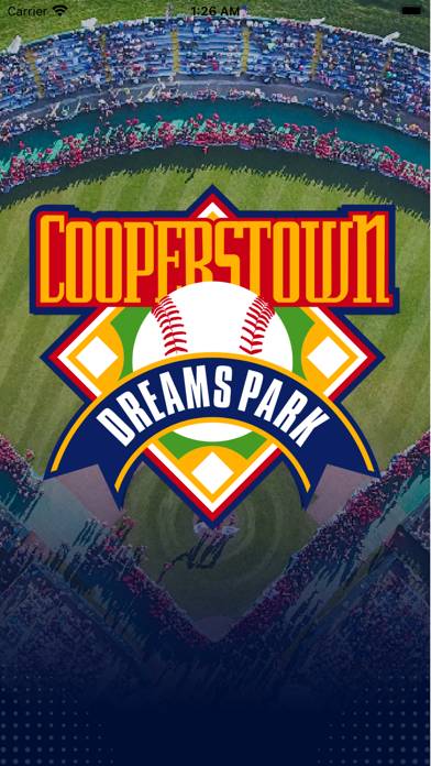 Cooperstown Dreams Park App screenshot #1