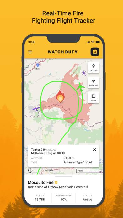 Watch Duty: Wildfire Maps App screenshot #4