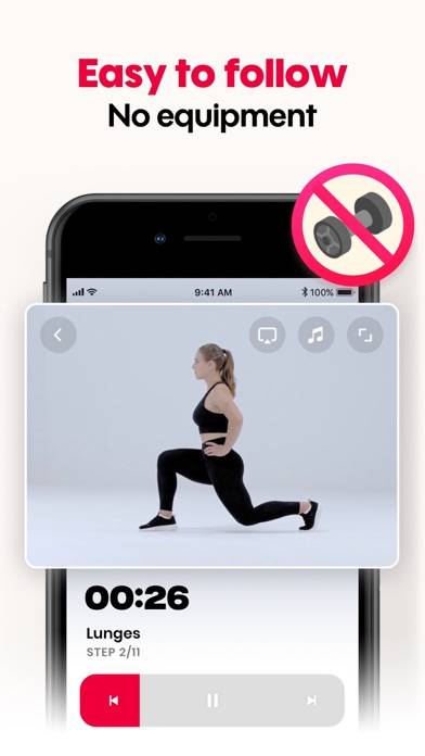JustFit: Lazy Workout & Fit Capture d'écran de l'application #4
