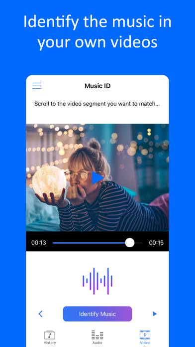 Music Identifier ‣ Find Songs capture d'écran