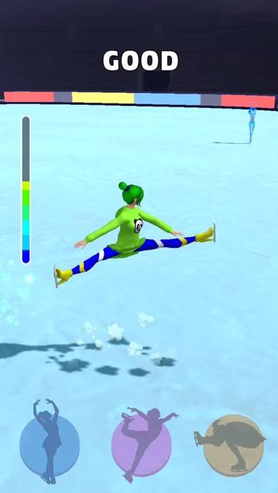 Ice Skating Queen Capture d'écran de l'application #3
