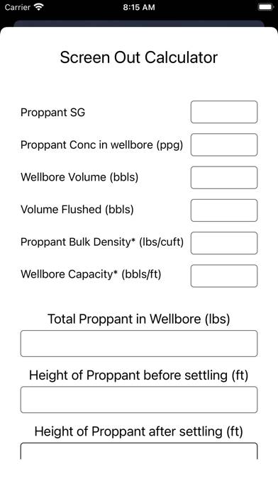 FrackCalc App screenshot #5