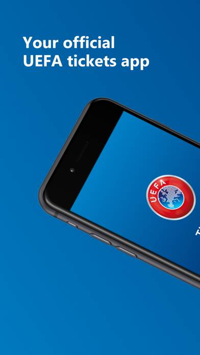 UEFA Mobile Tickets App-Screenshot #1
