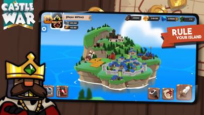 Castle War: Idle Island Schermata dell'app #1