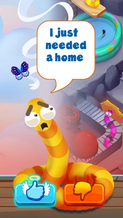 Worm Out: Tricky riddle games Скриншот приложения #2