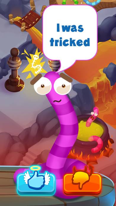 Worm Out: Tricky riddle games Скриншот приложения #3