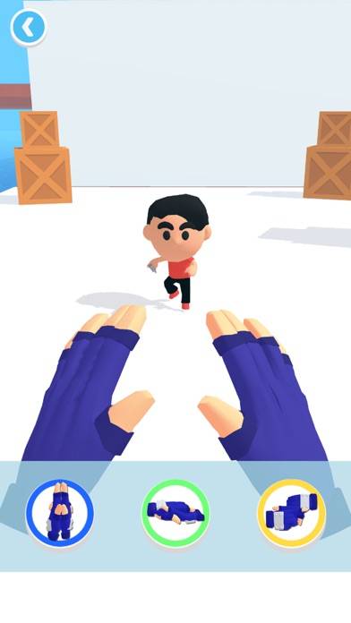 Ninja Hands Captura de pantalla de la aplicación #1