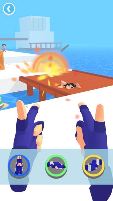 Ninja Hands Captura de pantalla de la aplicación #2