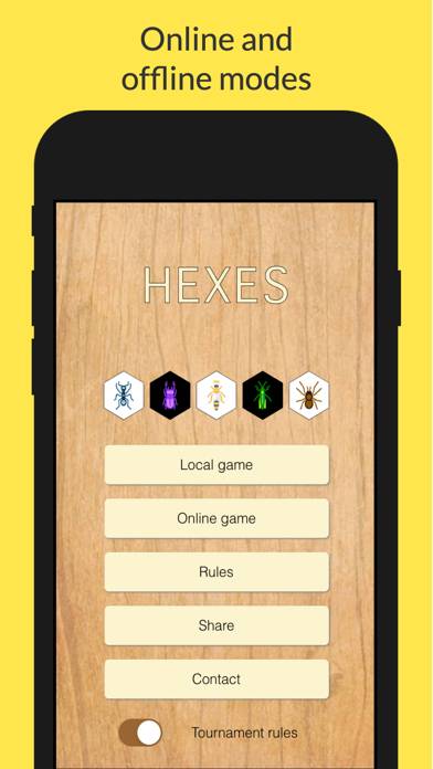 Hexes: Hive with AI board game App skärmdump #3