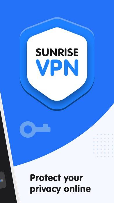 VPN Sunrise screenshot