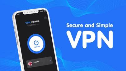 VPN Sunrise App screenshot