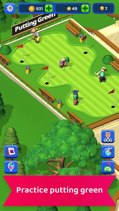 Idle Golf Club Manager Tycoon App screenshot #1