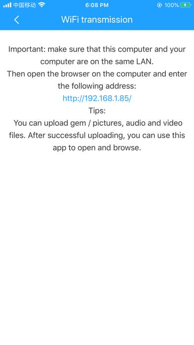 GEM Video Player App screenshot