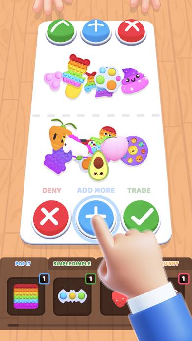 Fidget Toys Trading: 3D Pop It Скриншот приложения #1