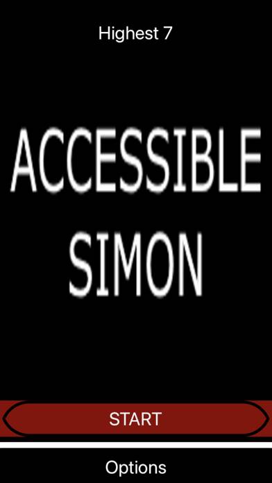 Accessible Simon screenshot #4