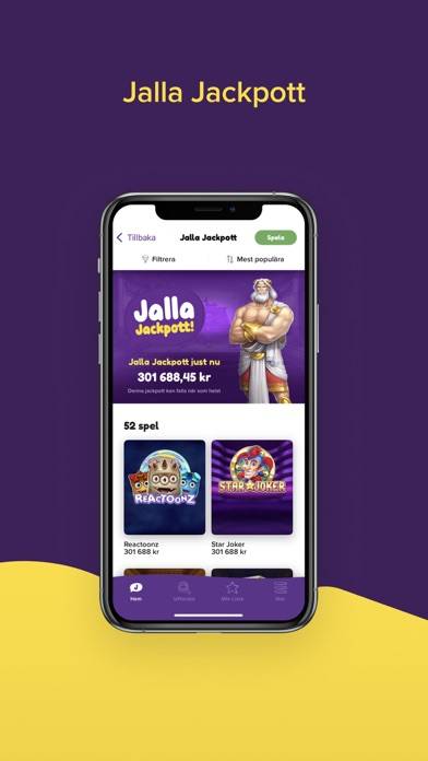 Jalla Casino: Slots & Live App skärmdump #1