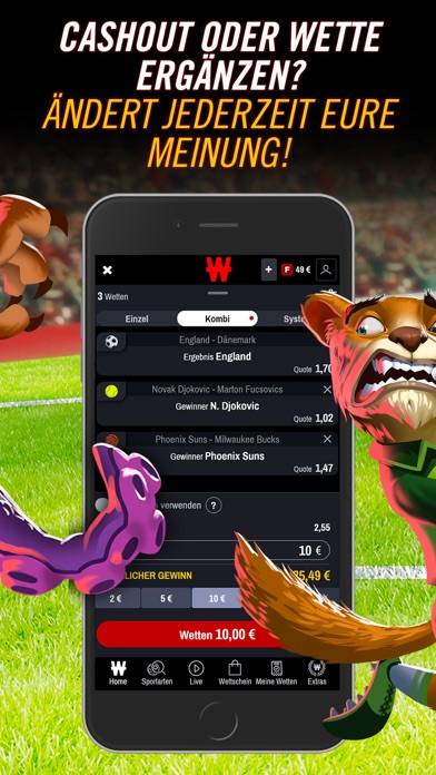 Winamax Sportwetten App-Screenshot #3