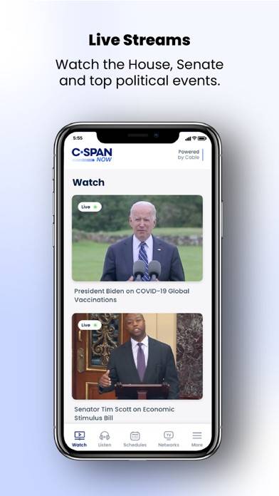 C-SPAN Now App screenshot #1