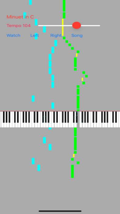 Synthesia Piano - Import Song immagine dello schermo