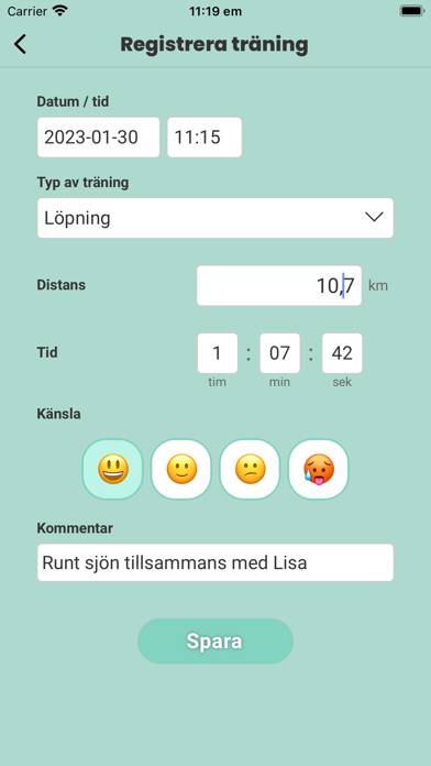 Marathongruppen App screenshot #6