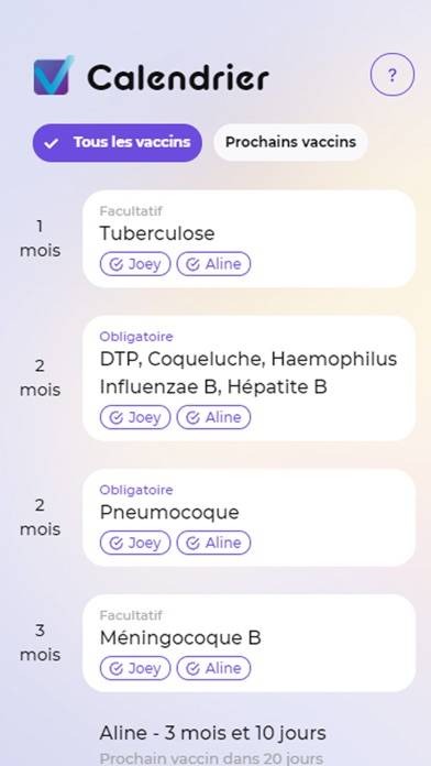 Kidivax Capture d'écran de l'application