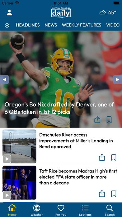 Central Oregon Daily News screenshot
