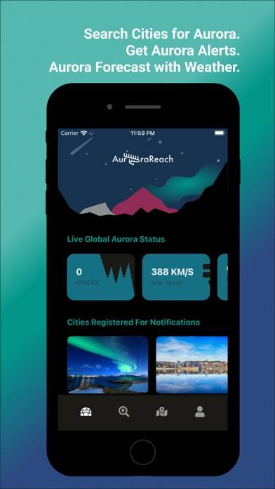 AuroraReach Schermata dell'app #1