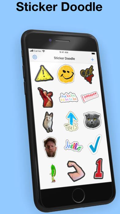 Sticker Doodle: Photo Stickers Capture d'écran de l'application #1
