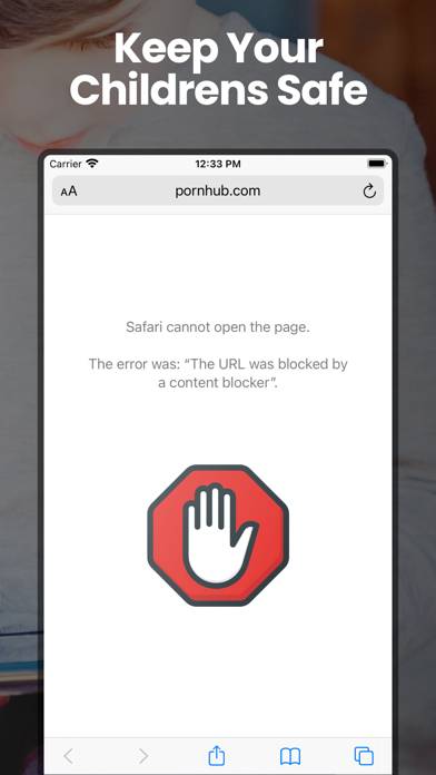Child Safe Kit X: Porn Blocker Captura de pantalla de la aplicación #3