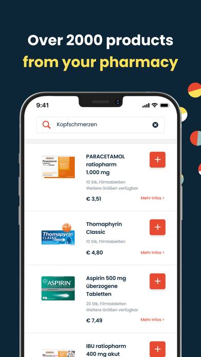 MAYD: Apotheken-Lieferservice App screenshot #3