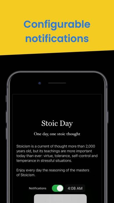 Stoic Day Captura de pantalla de la aplicación #5