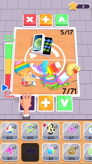 Fidget Trading 3D schermata del gioco