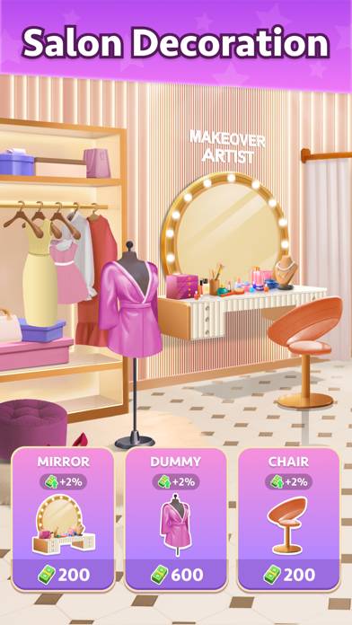 Makeover Artist-Makeup Games Uygulama ekran görüntüsü #6