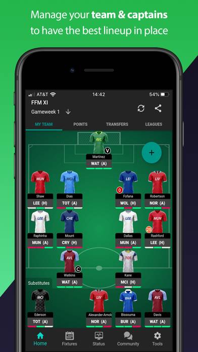 (FPL) Fantasy Football Manager skärmdump