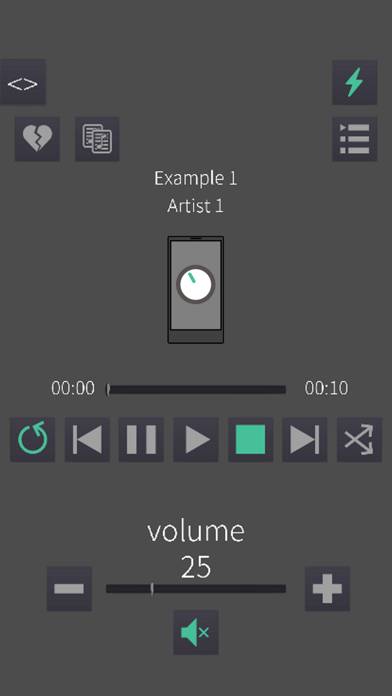 Volumio Controller Capture d'écran de l'application #1