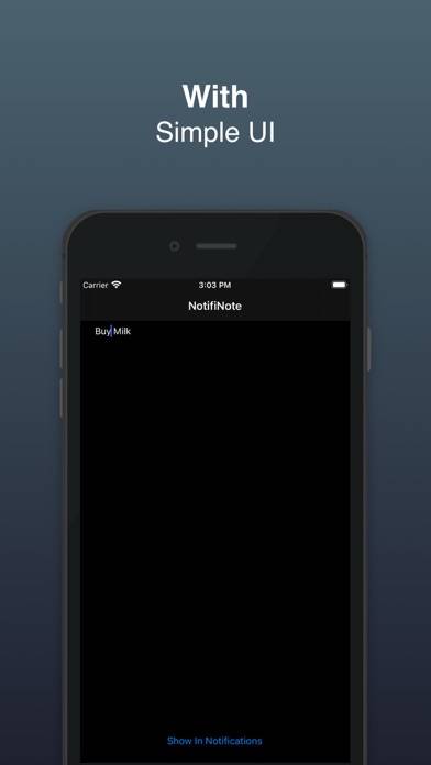 NotifiNote: Notification Notes Schermata dell'app #3