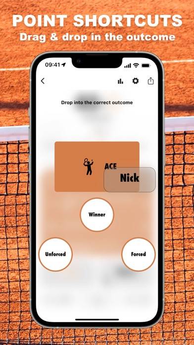 Tennis Score Keepr Schermata dell'app #4