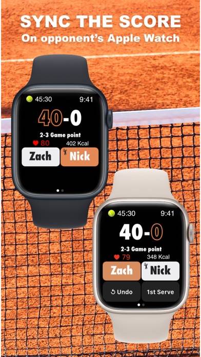 Tennis Score Keepr Captura de pantalla de la aplicación #5