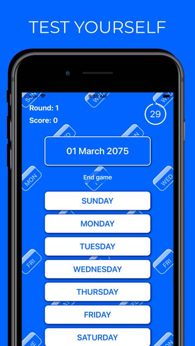 Is it Sunday? game screenshot