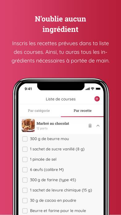 Monsieur Cuisine App Schermata dell'app #5