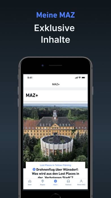 MAZ App-Screenshot #6