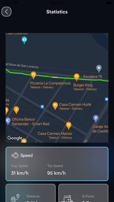 PRO BIKE Sensor Captura de pantalla de la aplicación #3