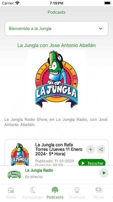 La Jungla Radio Oficial Captura de pantalla de la aplicación #2