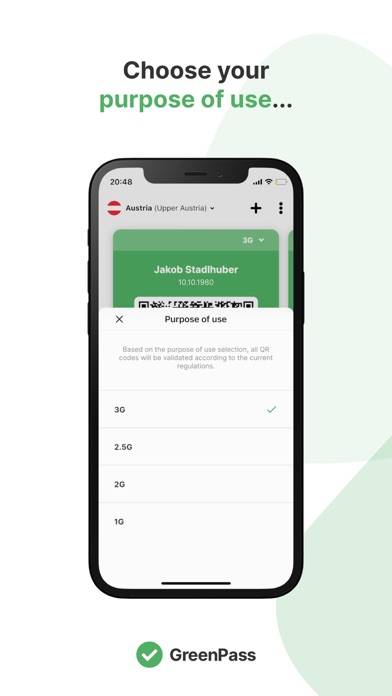 GreenPass EU App-Screenshot #3