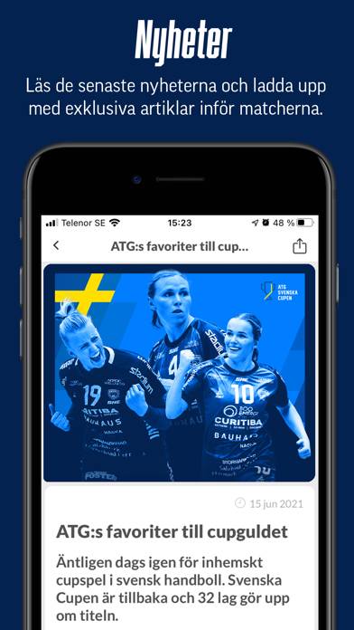 ATG Svenska cupen App skärmdump