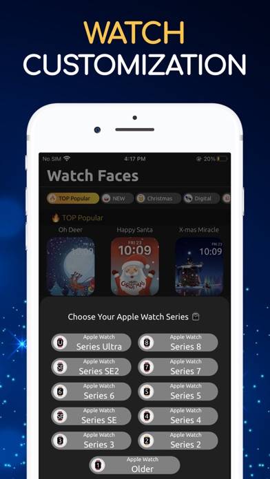 Watch Faces Gallery & Widgets Schermata dell'app #5