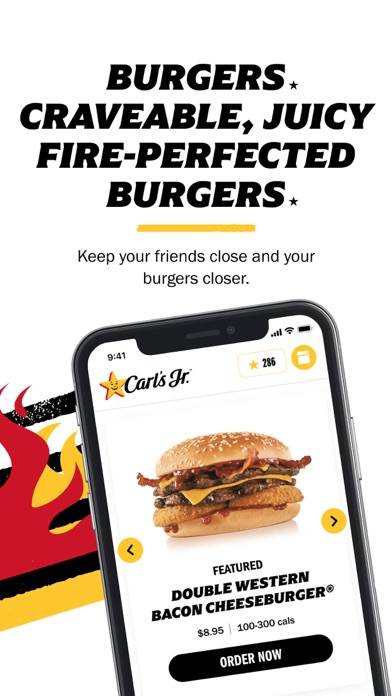 Carl's Jr. Mobile Ordering screenshot